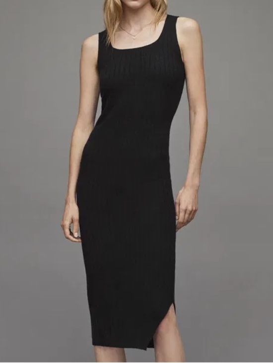 All Saints Dresses & Skirts - All Saints Margot Wool Blend Dress Black Size Small